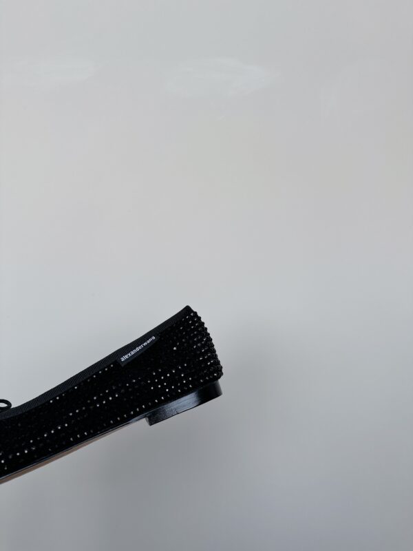 Billie Flat in Crystal Satin
