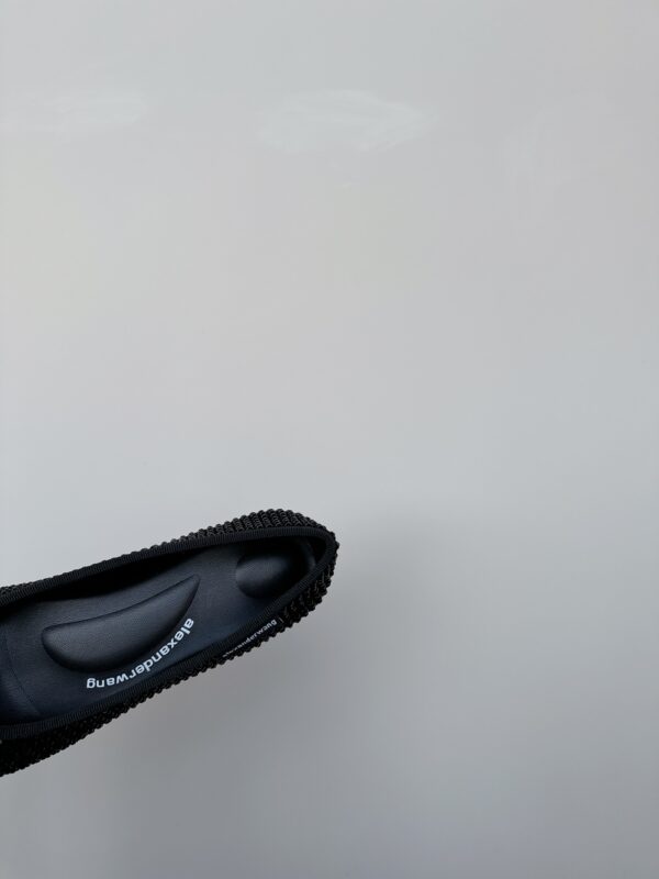 Billie Flat in Crystal Satin