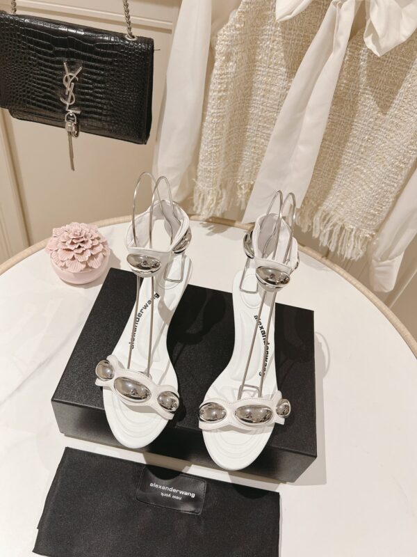 Dome 65 Mid Heel Goatskin Sandal