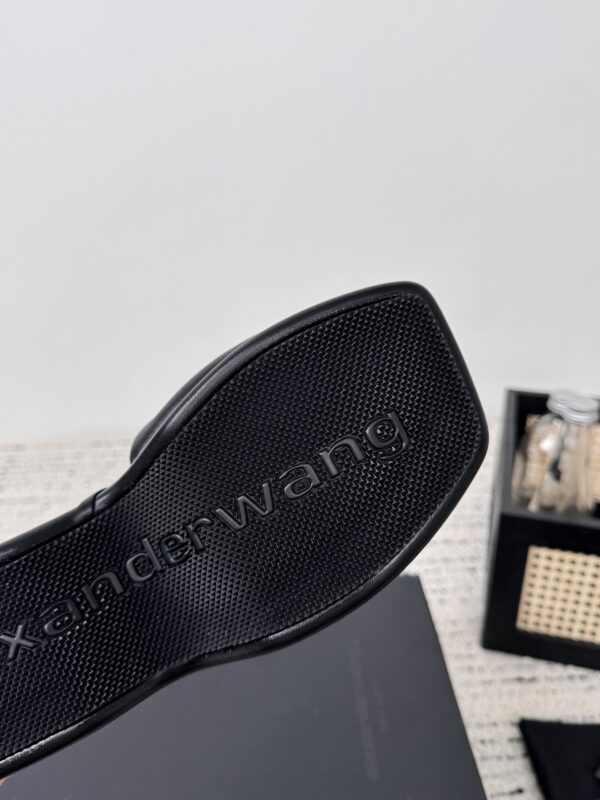 Trompe-l'oeil Denim Goatskin Float Slide