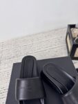 Trompe-l'oeil Denim Goatskin Float Slide