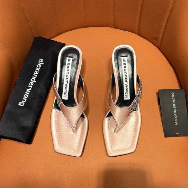 Flip-Flop Rhinestone Letter Slippers