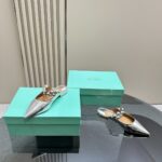Flat Mules With Pearl