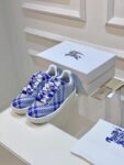 Check Knit Box Sneakers