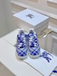 Check Knit Box Sneakers