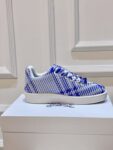 Check Knit Box Sneakers