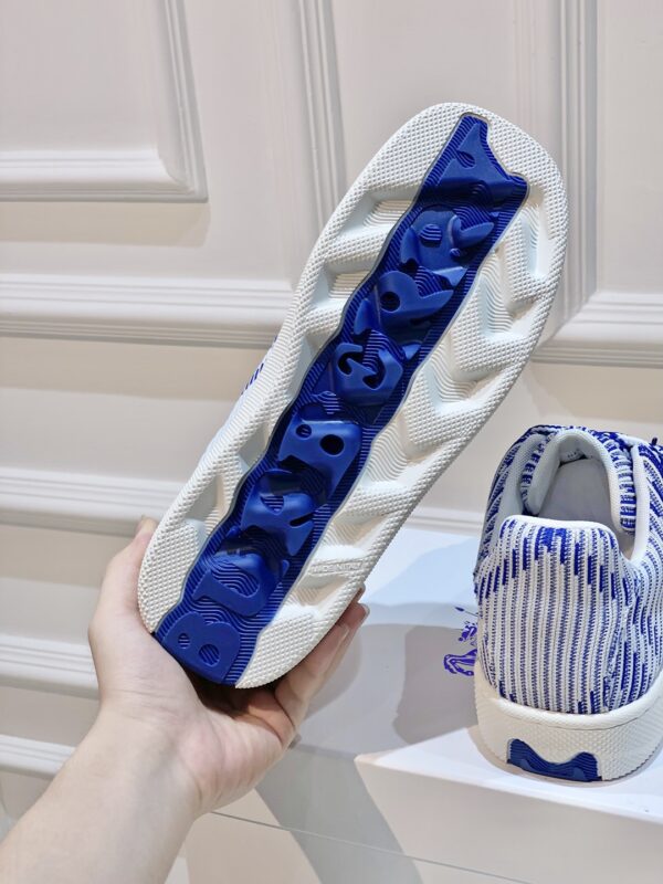Check Knit Box Sneakers