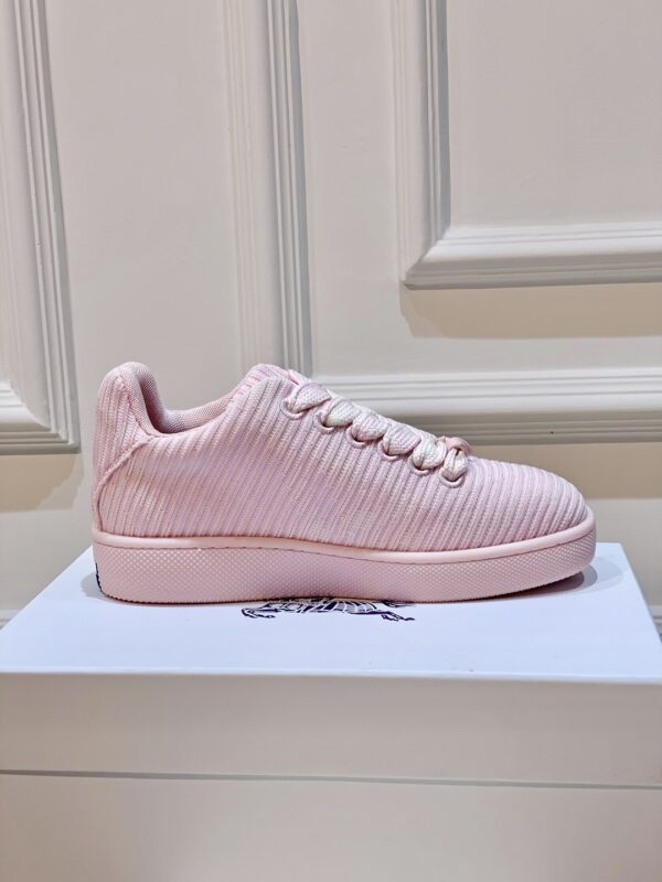 Check Knit Box Sneakers