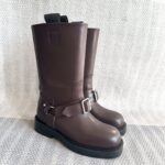 Leather Saddle Boots