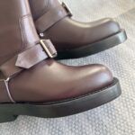 Leather Saddle Boots