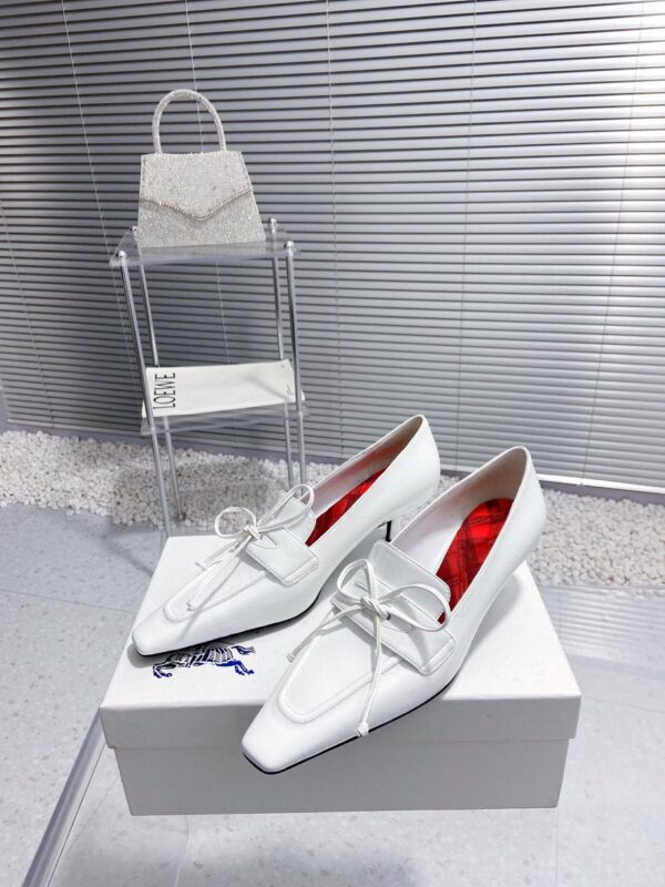 Leather Storm Pumps