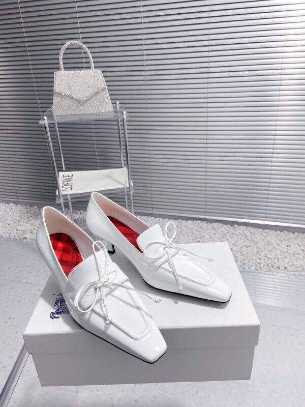 Leather Storm Pumps