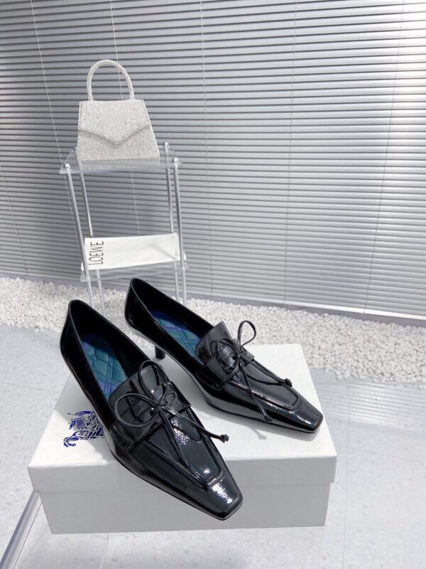 Leather Storm Pumps