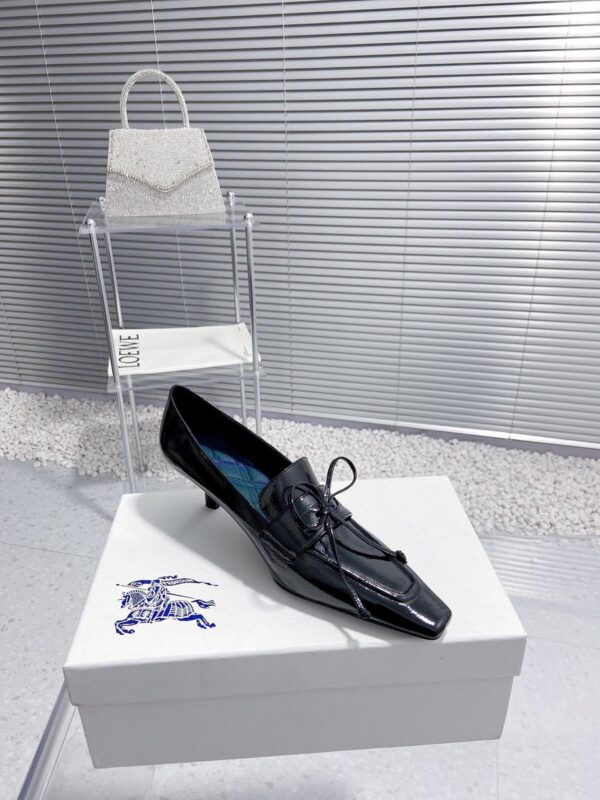 Leather Storm Pumps