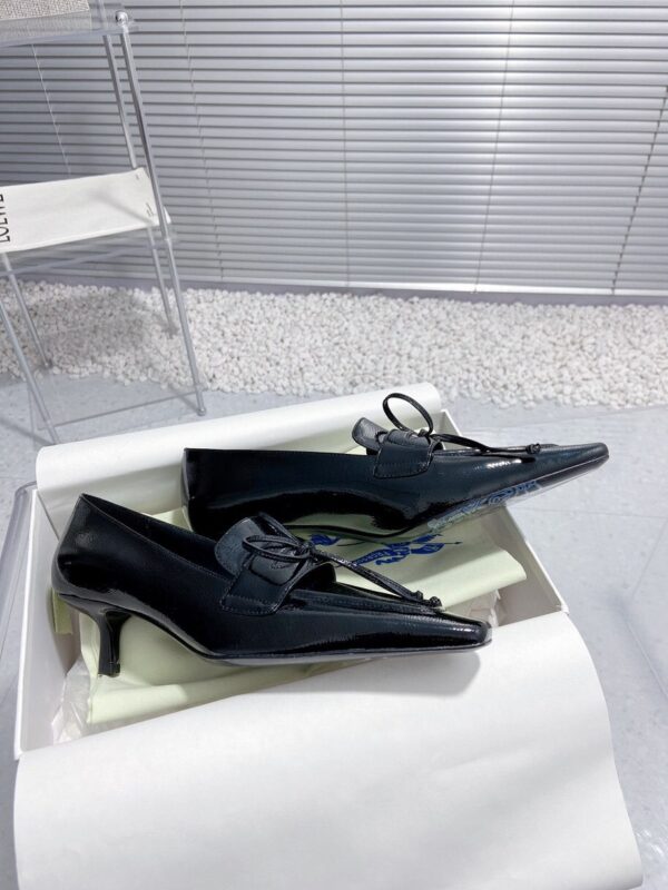 Leather Storm Pumps