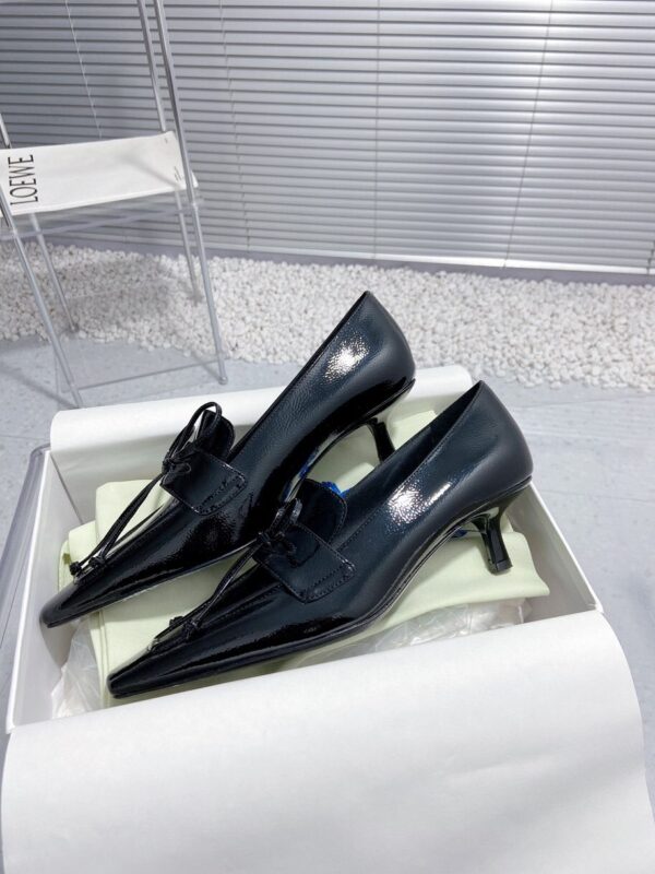 Leather Storm Pumps