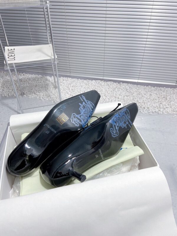 Leather Storm Pumps