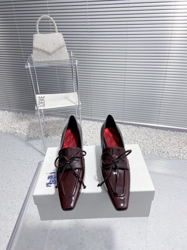 Leather Storm Pumps