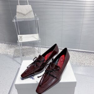 Leather Storm Pumps