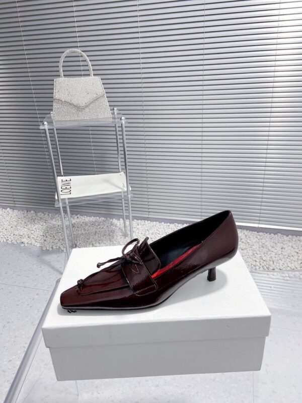Leather Storm Pumps