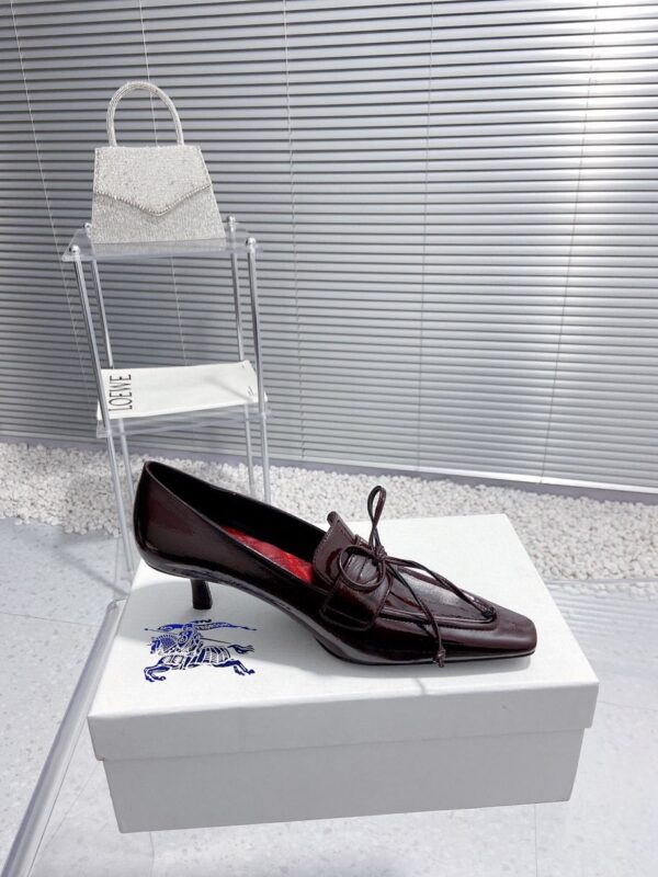 Leather Storm Pumps