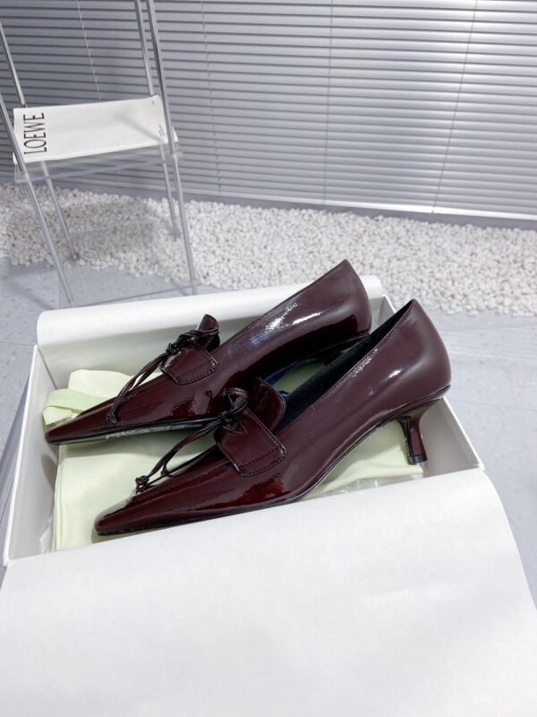 Leather Storm Pumps