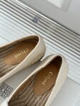 LES ESPADRILLES CELINE IN STRIPED CANVAS & EMBROIDERED PATCH