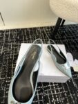 CELINE ALMA TRIOMPHE FLAT SLINGBACK IN GROS-GRAIN