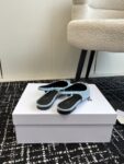 CELINE ALMA TRIOMPHE FLAT SLINGBACK IN GROS-GRAIN