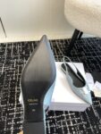 CELINE ALMA TRIOMPHE FLAT SLINGBACK IN GROS-GRAIN