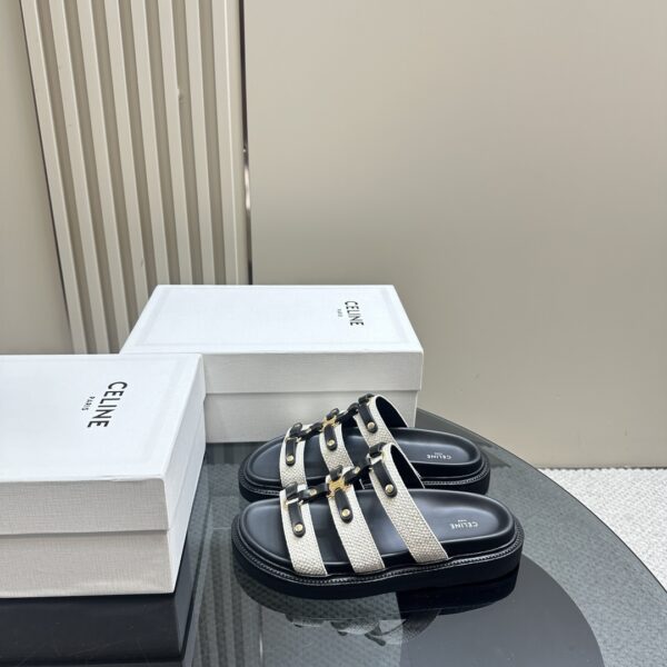 CELINE - TIPPI SLIDE IN CANVAS & CALFSKIN