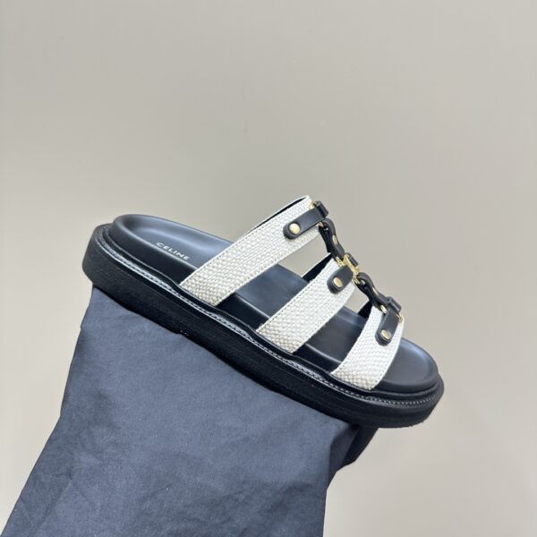 CELINE - TIPPI SLIDE IN CANVAS & CALFSKIN