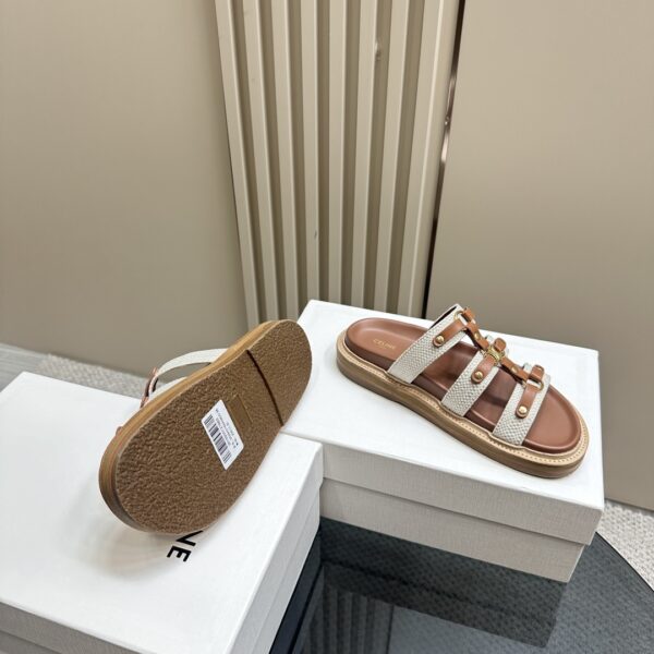 CELINE - TIPPI SLIDE IN CANVAS & CALFSKIN