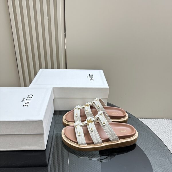 CELINE - TIPPI SLIDE IN CANVAS & CALFSKIN