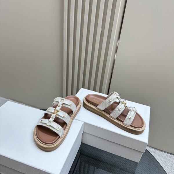 CELINE - TIPPI SLIDE IN CANVAS & CALFSKIN
