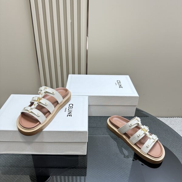 CELINE - TIPPI SLIDE IN CANVAS & CALFSKIN