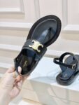 CELINE LYMPIA TRIOMPHE THONG IN CALFSKIN