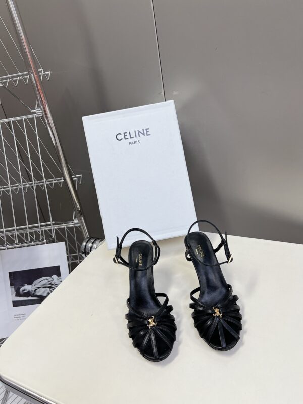 CELINE TRIOMPHE SANDAL IN LAMBSKIN