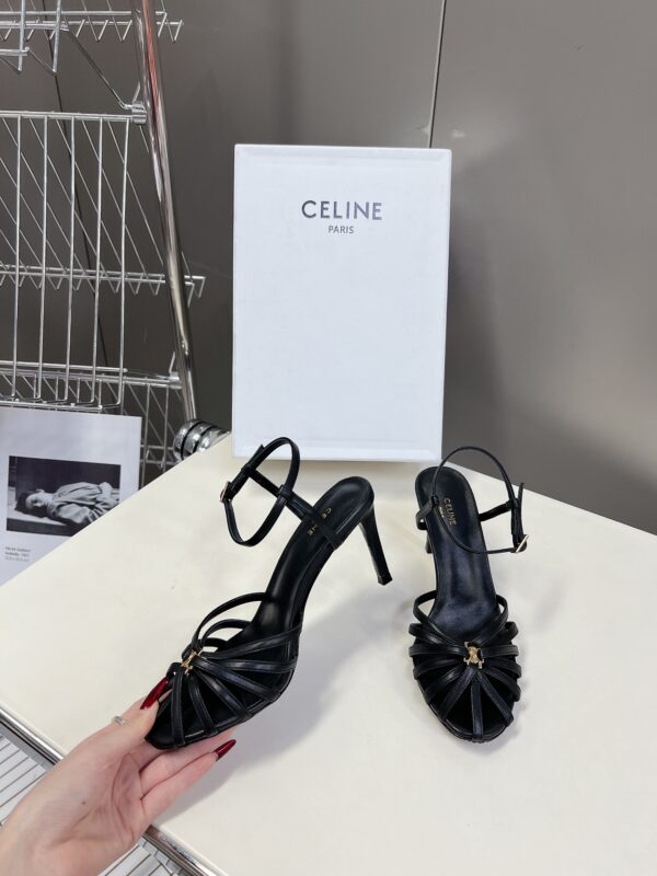 CELINE TRIOMPHE SANDAL IN LAMBSKIN