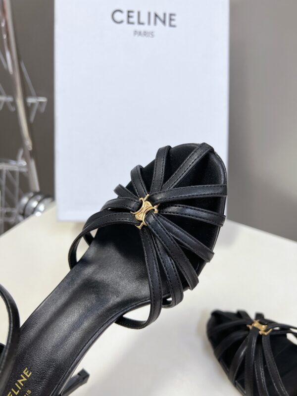 CELINE TRIOMPHE SANDAL IN LAMBSKIN