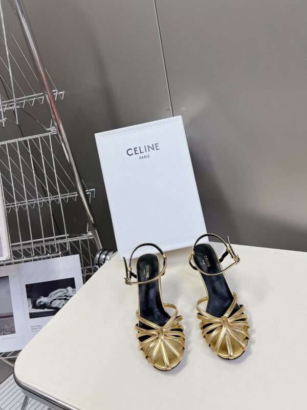 CELINE TRIOMPHE SANDAL IN LAMBSKIN