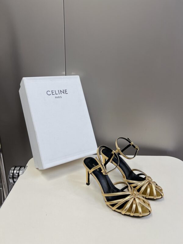 CELINE TRIOMPHE SANDAL IN LAMBSKIN