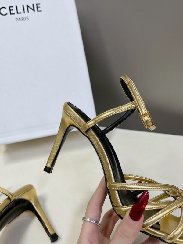 CELINE TRIOMPHE SANDAL IN LAMBSKIN