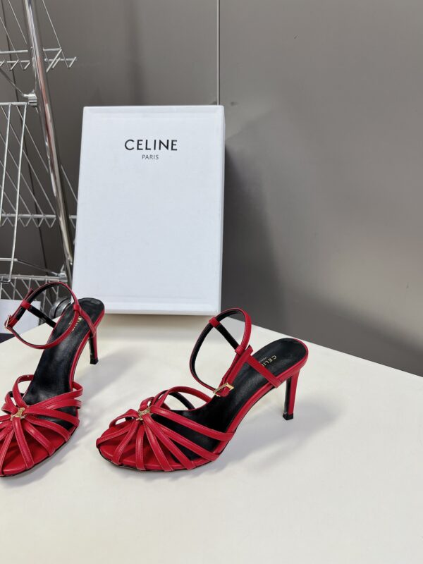 CELINE TRIOMPHE SANDAL IN LAMBSKIN
