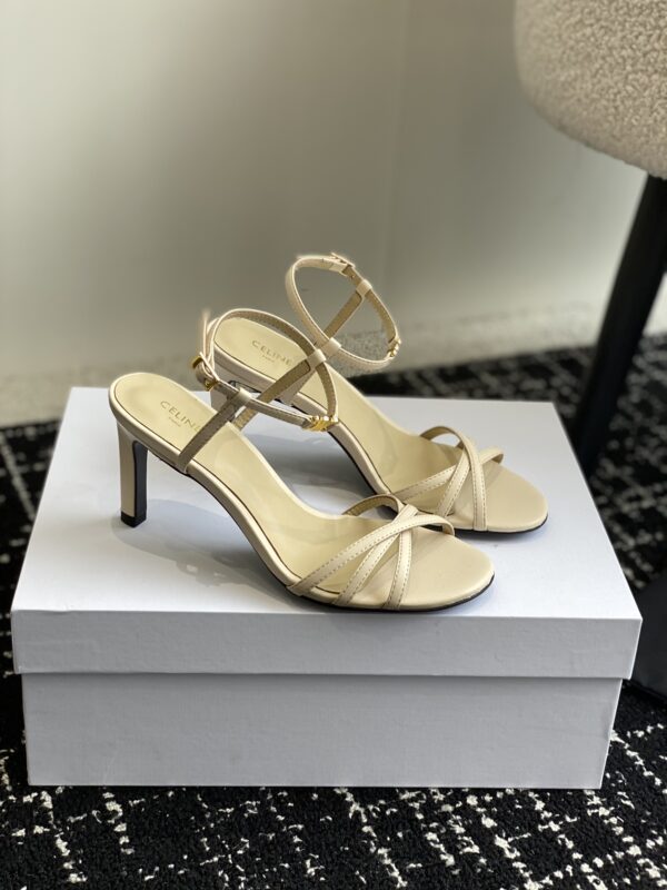 CELINE SOIR SANDAL IN LAMBSKIN