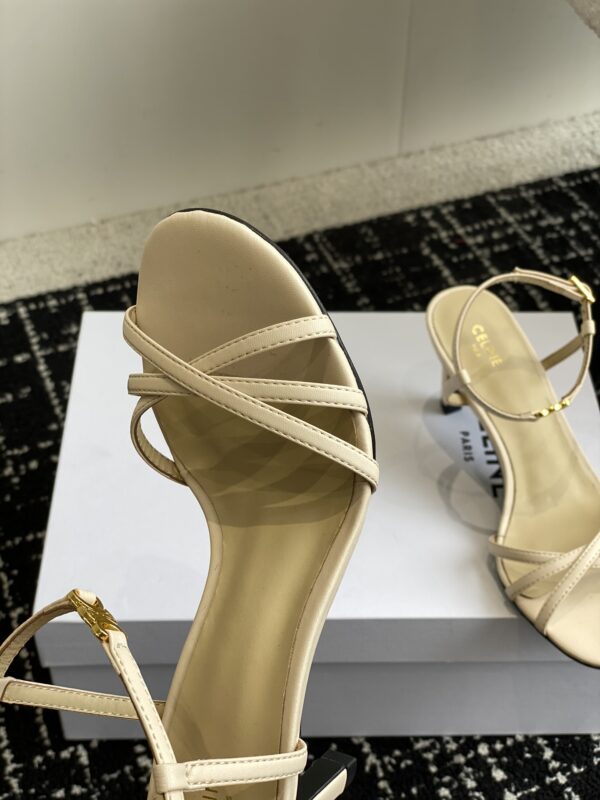 CELINE SOIR SANDAL IN LAMBSKIN