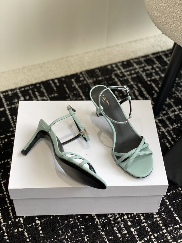 CELINE SOIR SANDAL IN LAMBSKIN