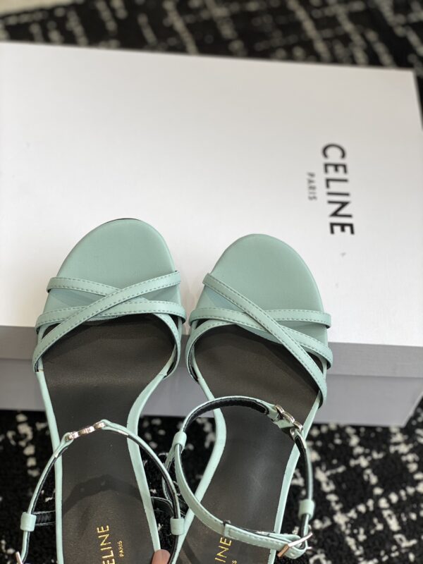 CELINE SOIR SANDAL IN LAMBSKIN
