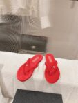 Velvet Flip Flops