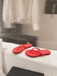 Velvet Flip Flops